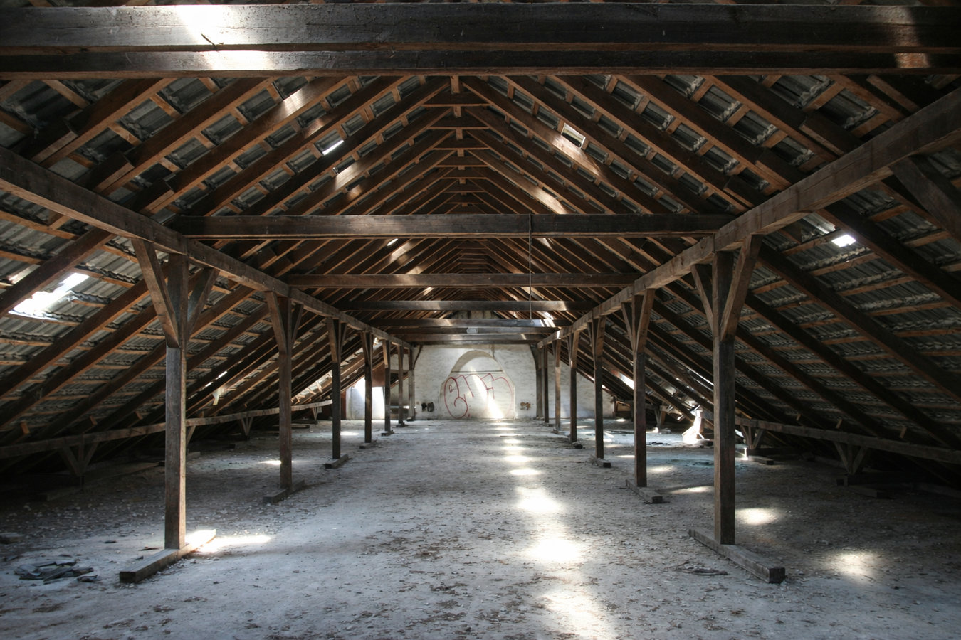 Attic insulation